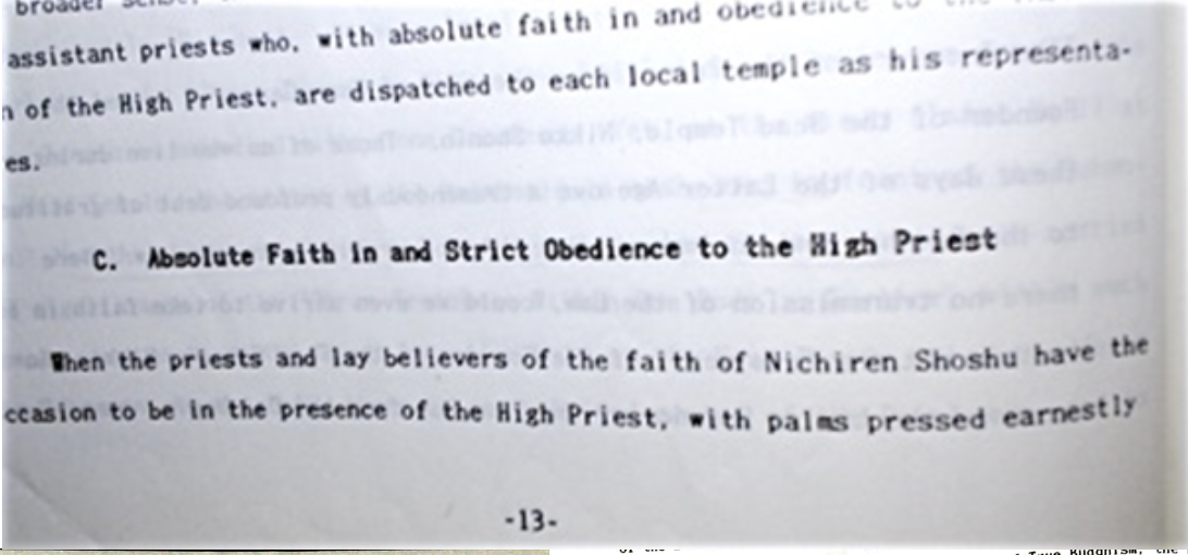 Nichiren Shoshu Reference 1